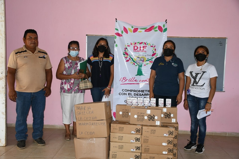 DIF Municipal de Citlaltépetl entregó desayunos fríos a instituciones