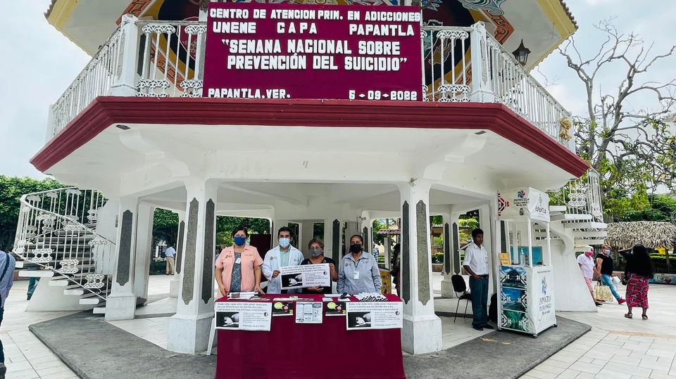 Papantla: Semana Nacional sobre Prevención del Suicidio 2022