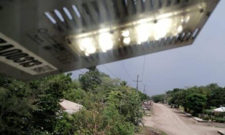 Ozuluama: Rehabilitación del alumbrado público en la comunidad de Paso Real