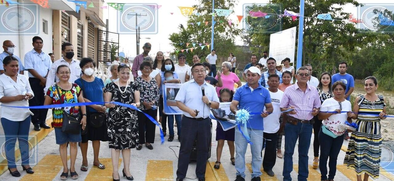 Gobierno municipal de Tantoyuca avanza con más pavimentaciones en la ciudad