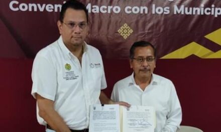 Gutiérrez Zamora: Alcalde asistió a la Firma de Convenios para el Fortalecimiento y el Desarrollo Municipal en seguimiento al Convenio Macro con los Municipios