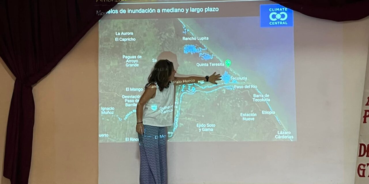 Gutiérrez Zamora: Conferencia: «Amenazas costeras para la población: Erosión, inundación y corrientes de retorno»