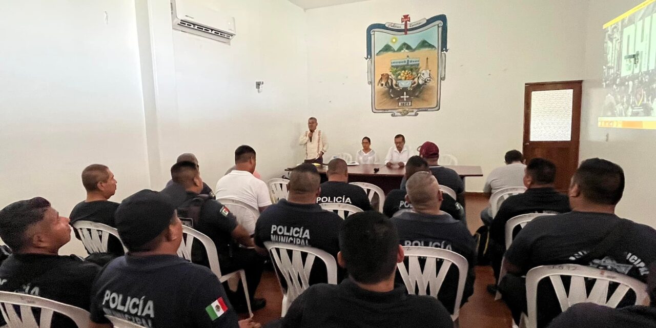 Gutiérrez Zamora: Capacitación a elementos de seguridad pública en materia de derechos humanos