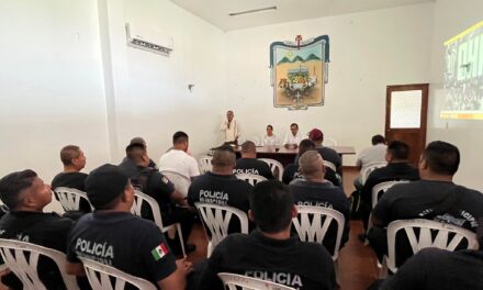 Gutiérrez Zamora: Capacitación a elementos de seguridad pública en materia de derechos humanos
