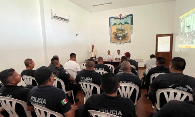 Gutiérrez Zamora: Capacitación a elementos de seguridad pública en materia de derechos humanos