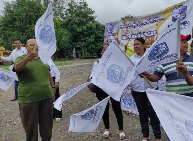 Chinampa: Arranque de obra en la calle Aquiles Serdán de la segunda manzana