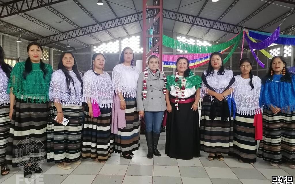 FGE REFRENDA SU COMPROMISO DE PROCURAR JUSTICIA A LAS MUJERES INDÍGENAS DEL ESTADO