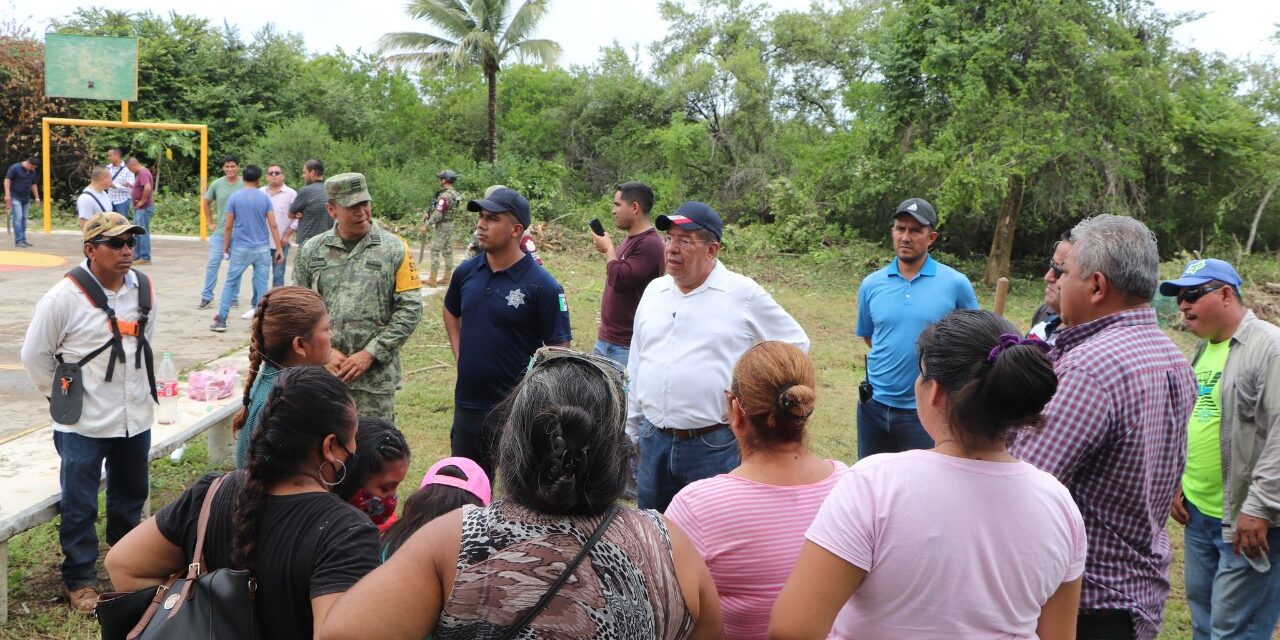 Tuxpan: “Tequio por Mi Escuela” llegó a 3 planteles educativos y al cuartel de Guardia Nacional