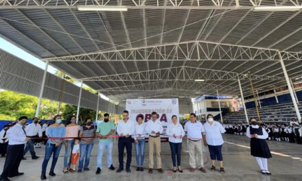 Gutiérrez Zamora: Inauguración de obra pública de la escuela primaria Ford 32