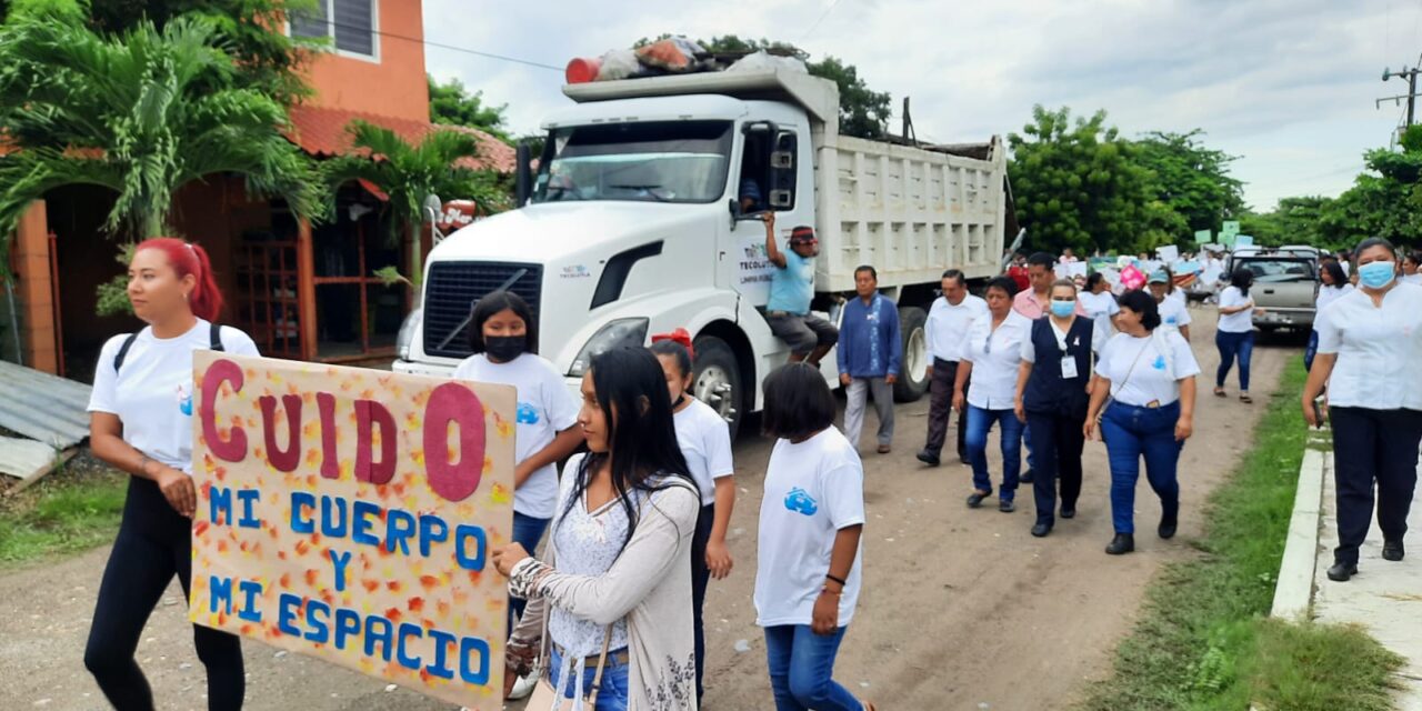 Tecolutla: Se realizó campaña de descacharrización