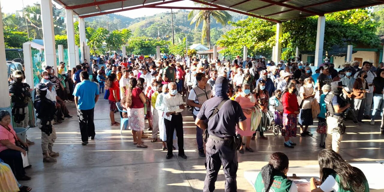 Tamiahua: Resguardo de la pensión de adultos mayores en Papatlar