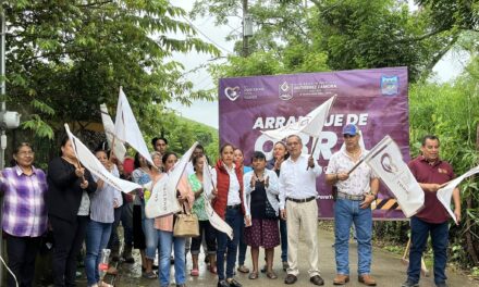 Gutiérrez Zamora: Banderazos de arranque de obras en localidades