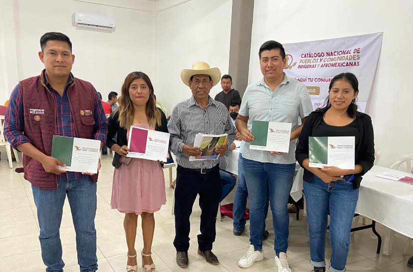 Álamo: 99 comunidades solicitaron registro al Catálogo Nacional de Pueblos y comunidades indígenas y afromexicanas