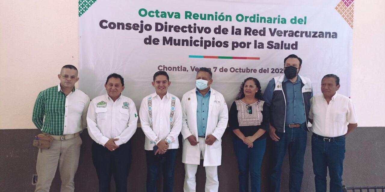 Cerro Azul: Octava Reunión Ordinaria del Consejo Directivo de la Red Veracruzana de Municipios por la Salud
