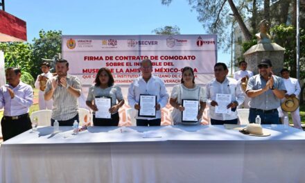 IVEC y Gobierno de Tuxpan firman Contrato de Comodato del Museo de la Hermandad México-Cuba