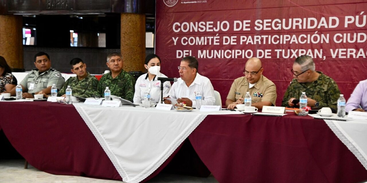 SESIONÓ EL CONSEJO MUNICIPAL DE SEGURIDAD PÚBLICA Y COMITÉ DE PARTICIPACIÓN CIUDADANA