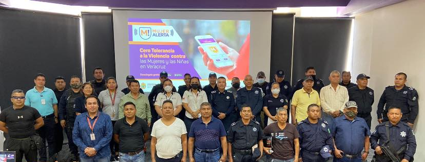 Álamo: Imparten pláticas a elementos de la policía municipal sobre prevención de la violencia por razón de género