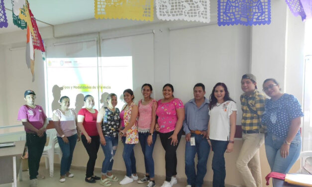 Tamiahua: Capacitación a personal del DIF Municipal sobre Género, Sexo, Roles, Estereotipos y Perspectivas de género