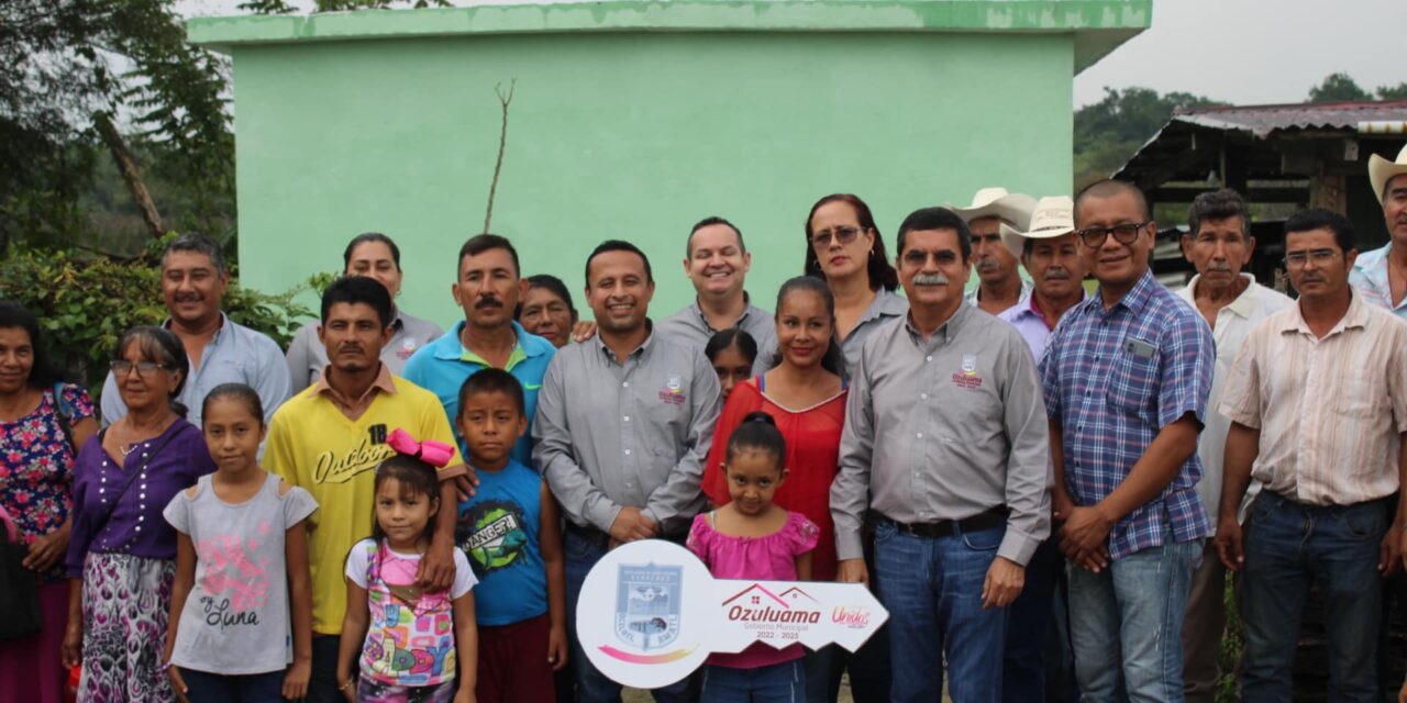 Ozuluama: Histórica inauguración de 13 cuartos dormitorios en Punta Loma Alta y El Manantial
