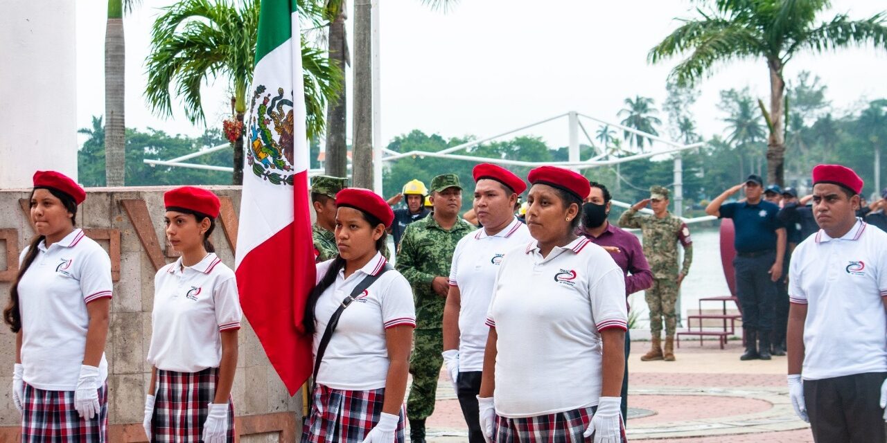 Tuxpan: Realizan acto cívico por el Día Mundial de la Ciencia para la Paz y el Desarrollo