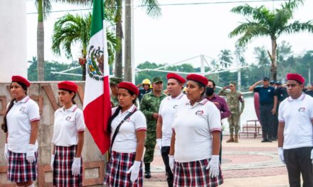 Tuxpan: Realizan acto cívico por el Día Mundial de la Ciencia para la Paz y el Desarrollo