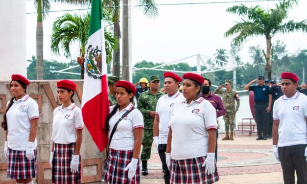 Tuxpan: Realizan acto cívico por el Día Mundial de la Ciencia para la Paz y el Desarrollo