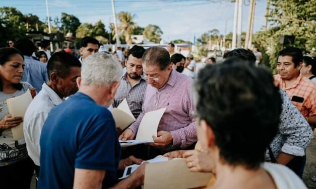 Inicia nueva época de progreso y bienestar en colonias de Tuxpan