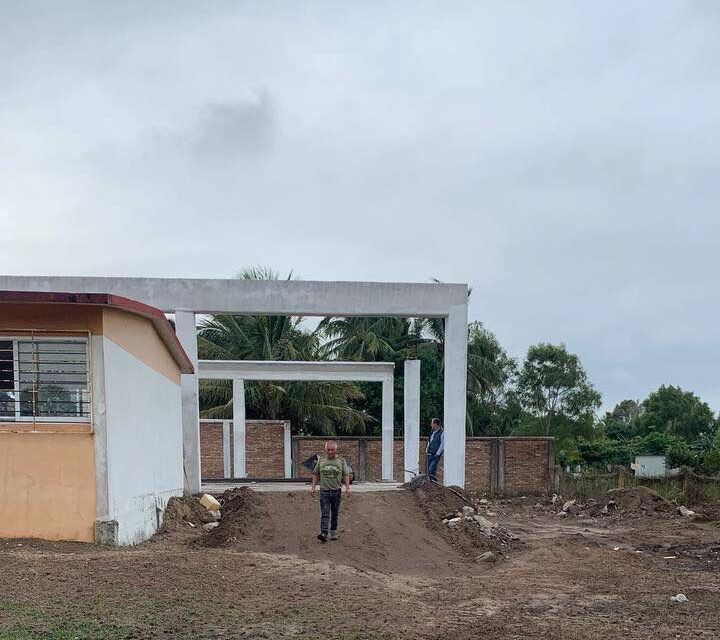 Tamiahua: Construcción de techado de escuela primaria en Tantalamos