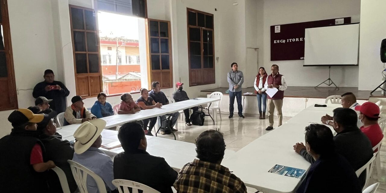 Gutiérrez Zamora: Reunión para participar en el Catálogo Nacional de Pueblos y Comunidades Indígenas y Afromexicanas