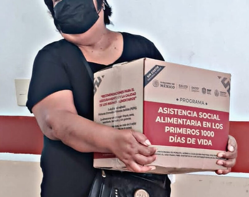 Tamiahua: Entrega de apoyos de los programas Prioritario Mayor y 1000 días de vida a familias Tamiahuenses
