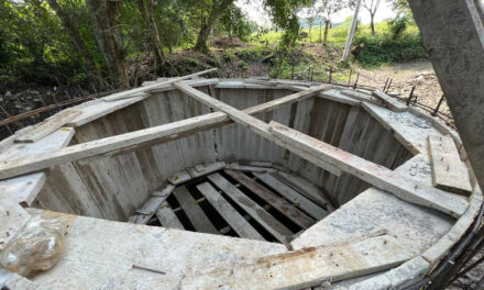 Tamiahua: Continúan los trabajos de construcción del Sistema de Agua Entubada en El Progreso