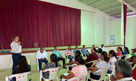 Tamiahua: Reunión de trabajos con agentes y subagentes municipales para el primer informe de resultados