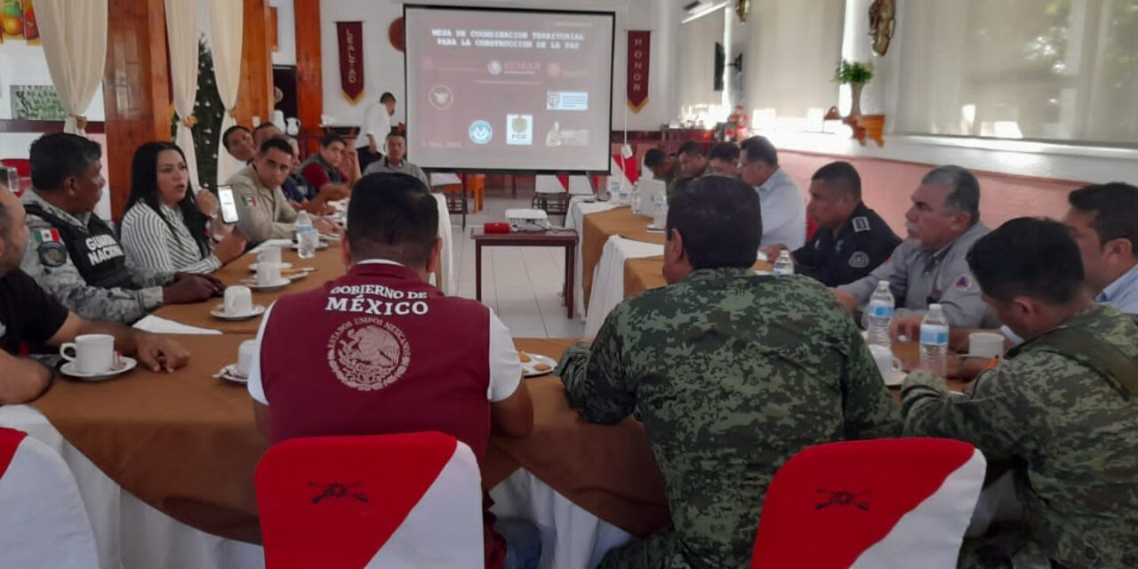 Ozuluama: Reunión No. 1028 de la Mesa de Coordinación Regional para la Construcción de la Paz y Mesa de Seguridad