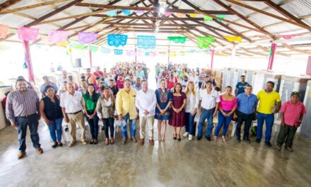 Familias vulnerables recibieron apoyos del Programa Desarrollo a la Vivienda y la Comunidad