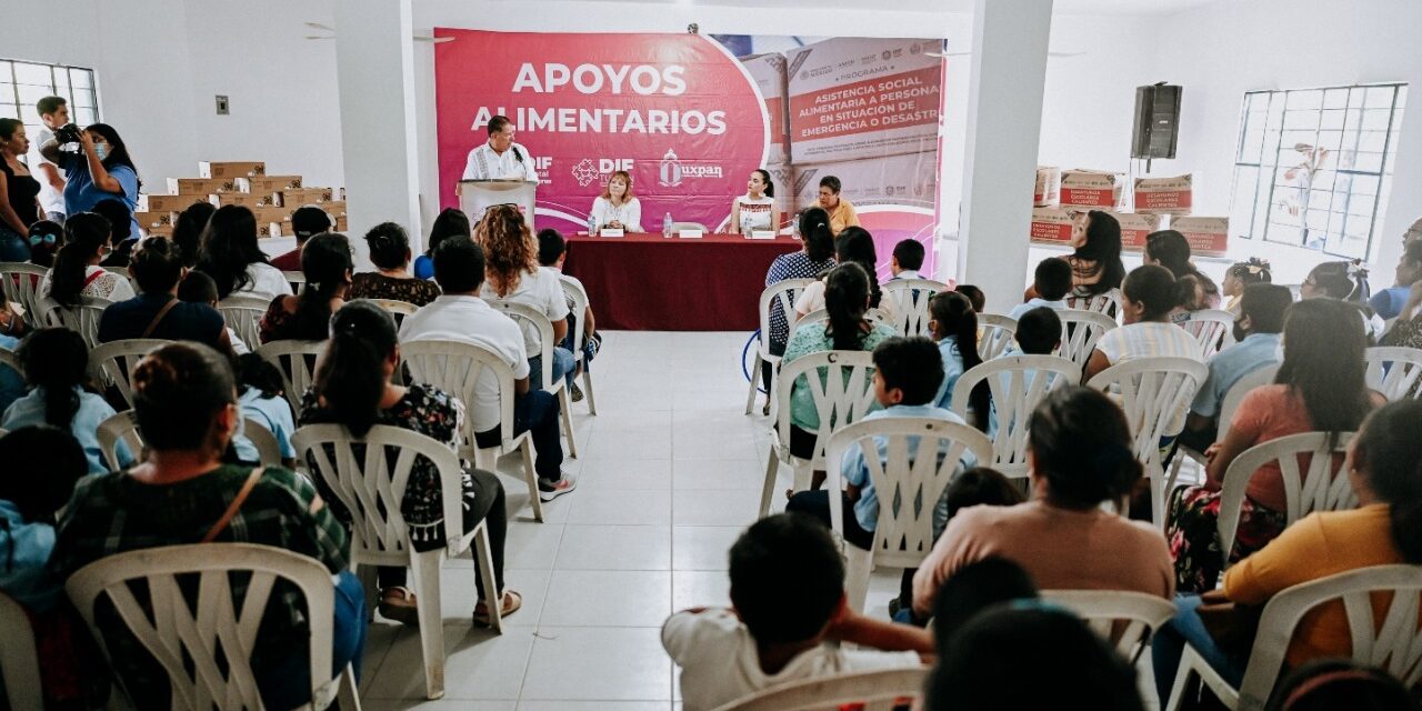 Tuxpan: Continúa la distribución de desayunos escolares fríos y calientes, en más comunidades del municipio