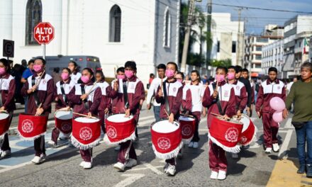 Tuxpan: Vistoso desfile conmemorativo del Día Internacional de las Personas con Discapacidad