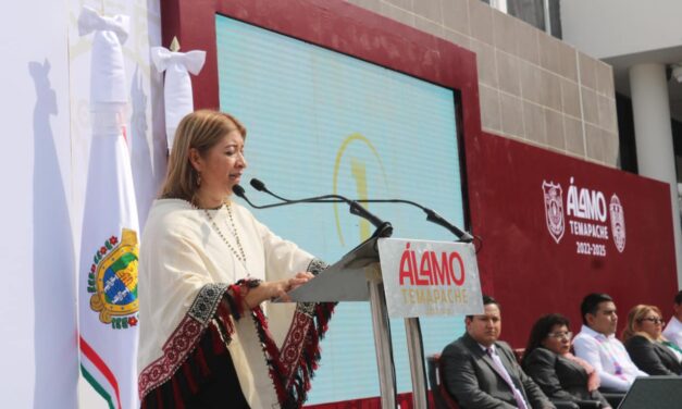 Álamo: Lilia Arrieta rinde su primer informe de labores