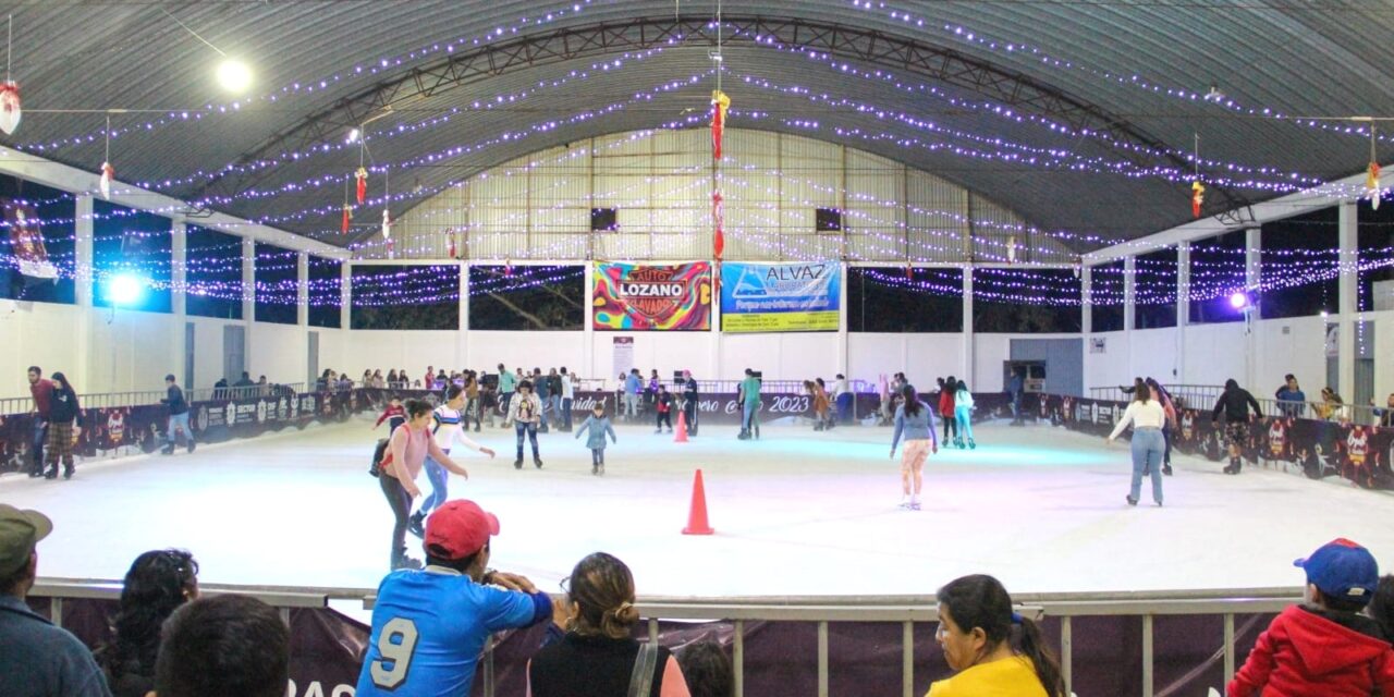 Martínez de la Torre: !La pista de hielo se queda hasta el 15 de enero¡
