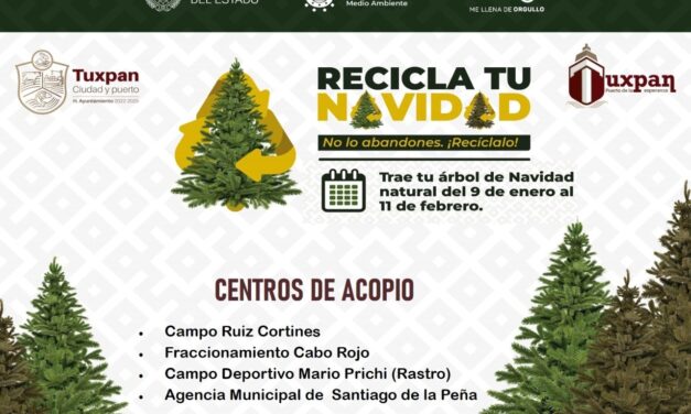 El 9 de enero inicia la campaña “Recicla tu Navidad 2023”