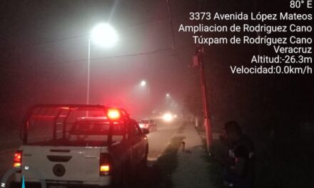 Precaución baja visibilidad por neblina