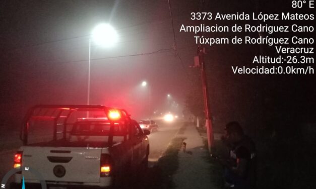 Precaución baja visibilidad por neblina