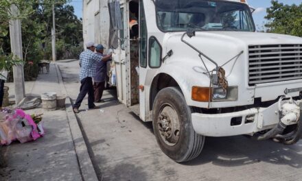 Tepetzintla: servicio de recolección de basura