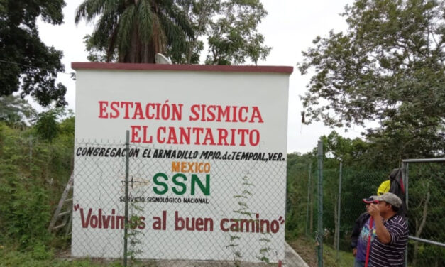 Tempoal: Mantenimiento en la subestación sísmica localizada en El Cantarito