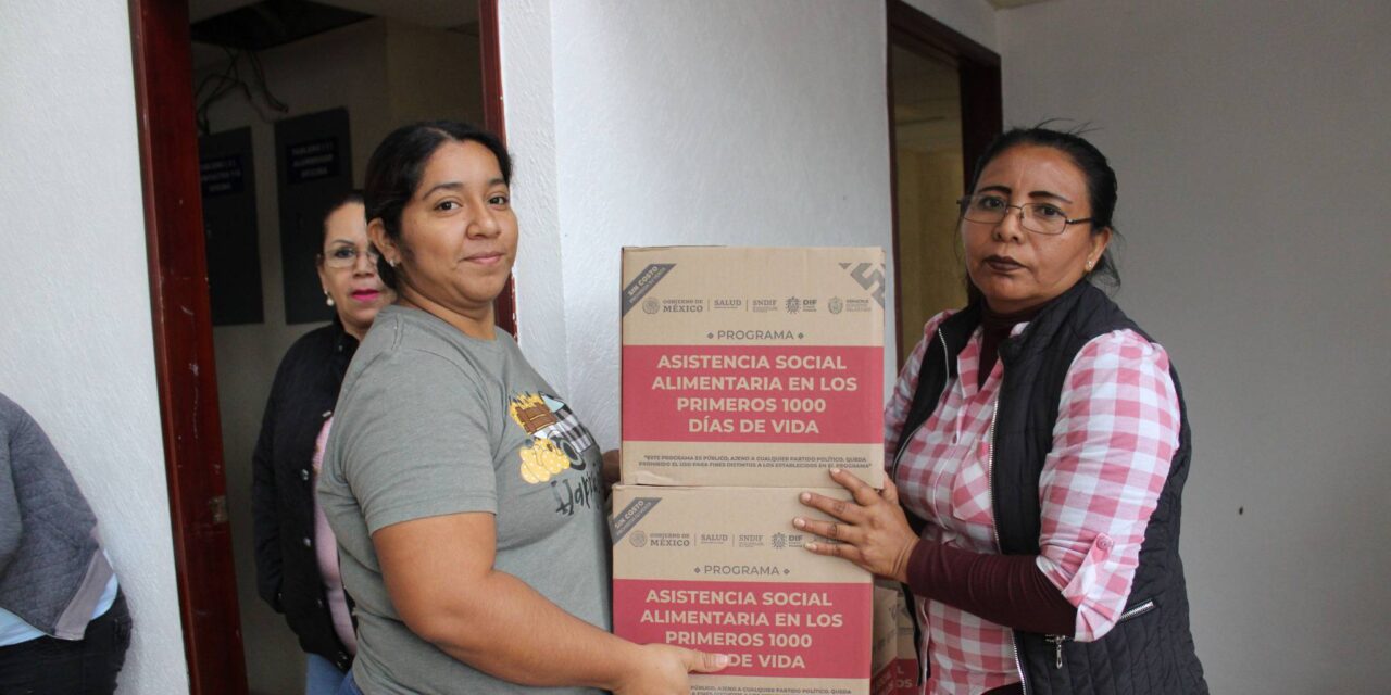 Tempoal: Programa Asistencia Social Alimentaria en los Primeros 1000 Días de Vida