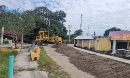 Ozuluama: Trabajos de rehabilitación de las calles de La Laja