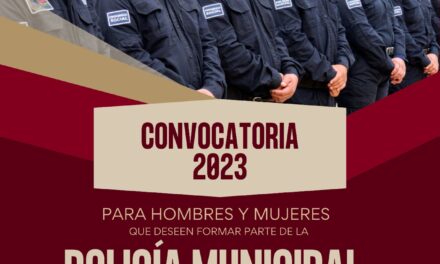 Tuxpan: Lanzan convocatoria para el proceso de reclutamiento, selección e ingreso, para formar parte de la Policía Municipal 