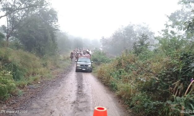 Tepetzintla: Cabalgata en conmemoración a la Fiesta Patronal de «La Guásima»