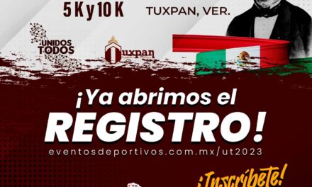 Tuxpan: Inscríbete y participa en la Segunda Carrera Atlética Unidos Todos “Benito Juárez”