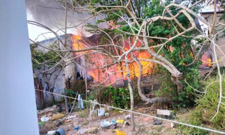 Ozuluama: Apoyo a incendios en el municipio