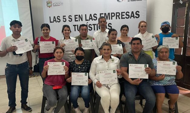 Pánuco: Programa Estatal de Capacitación y Certificación Turística 2023